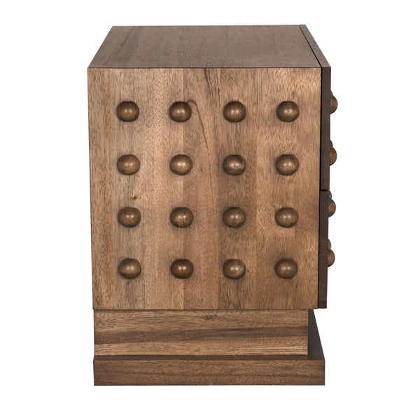 Didier Sideboard, Dark Walnut-Blue Hand Home