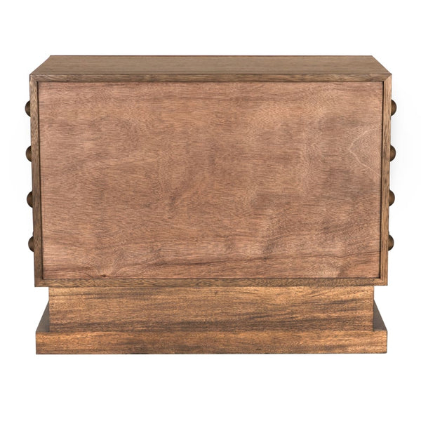 Didier Sideboard, Dark Walnut-Blue Hand Home