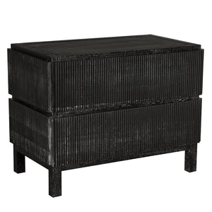 Plato Sideboard, Black Walnut-Blue Hand Home