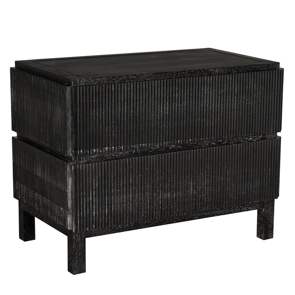Plato Sideboard, Black Walnut-Blue Hand Home