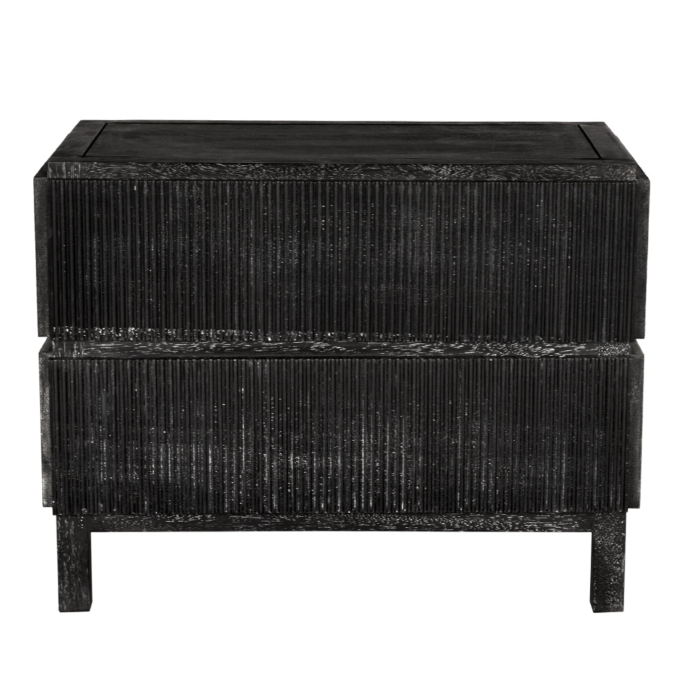 Plato Sideboard, Black Walnut-Blue Hand Home
