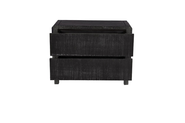 Plato Sideboard, Black Walnut-Blue Hand Home