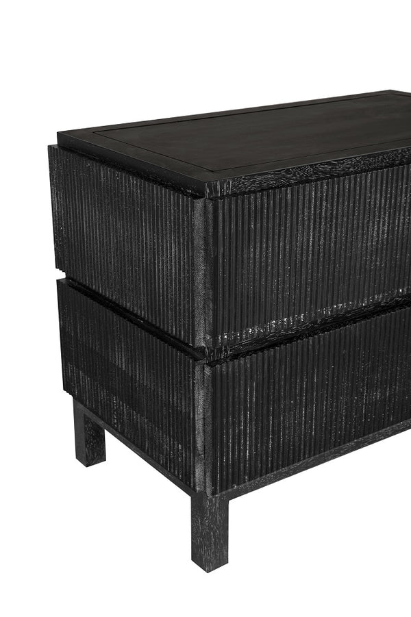 Plato Sideboard, Black Walnut-Blue Hand Home