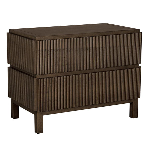 Plato Sideboard, Greige Walnut-Blue Hand Home