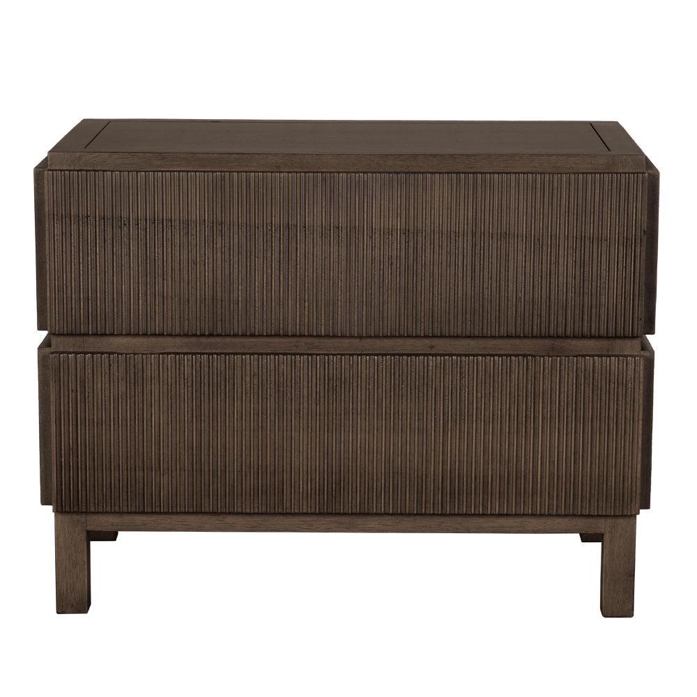 Plato Sideboard, Greige Walnut-Blue Hand Home