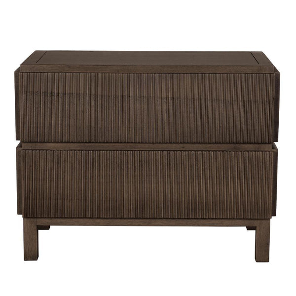 Plato Sideboard, Greige Walnut-Blue Hand Home