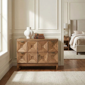 Musashi 2 Drawer, Large, Dark Walnut-Noir Furniture-Blue Hand Home