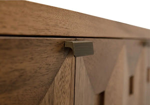 Musashi 6 Drawer, Dark Walnut - Noir Trading Inc.-Noir Furniture-Blue Hand Home