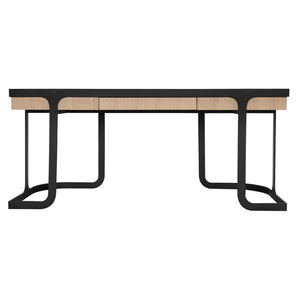 Hamilton Desk, White Oak-Blue Hand Home