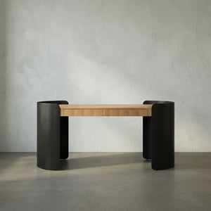 Tessio Desk - Noir Trading Inc.-Noir Furniture-Blue Hand Home