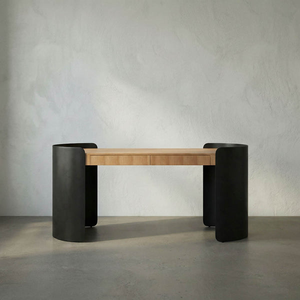 Tessio Desk - Noir Trading Inc.-Noir Furniture-Blue Hand Home