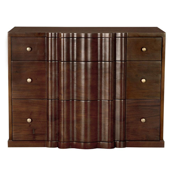 Kiss Dresser, Hand Rubbed Brown-Blue Hand Home