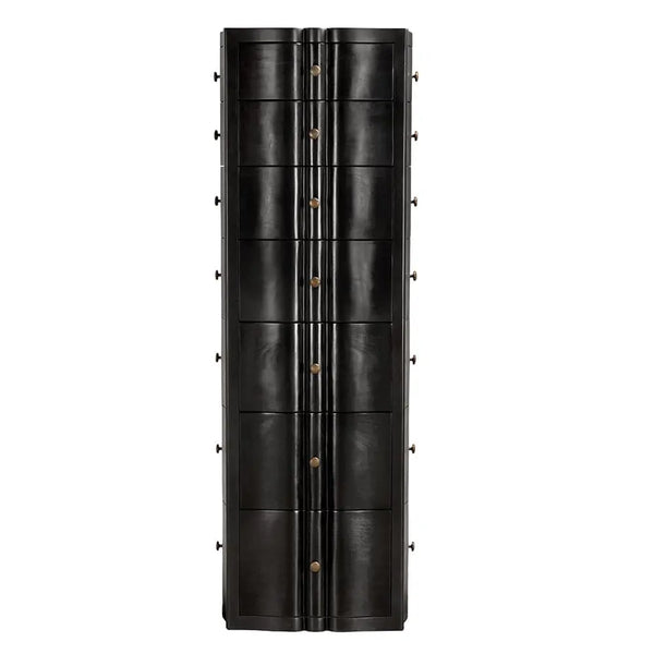 Monolith Four Sided Tower Chest-Noir Furniture-Blue Hand Home