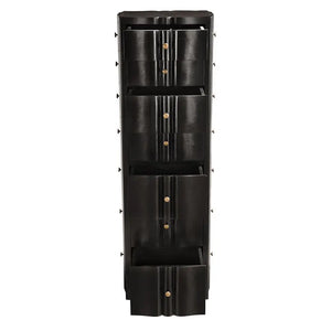 Monolith Four Sided Tower Chest-Noir Furniture-Blue Hand Home