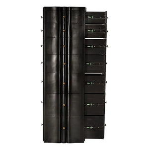 Monolith Four Sided Tower Chest-Noir Furniture-Blue Hand Home