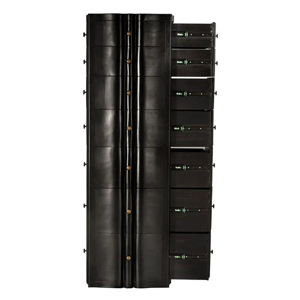 Monolith Four Sided Tower Chest-Noir Furniture-Blue Hand Home