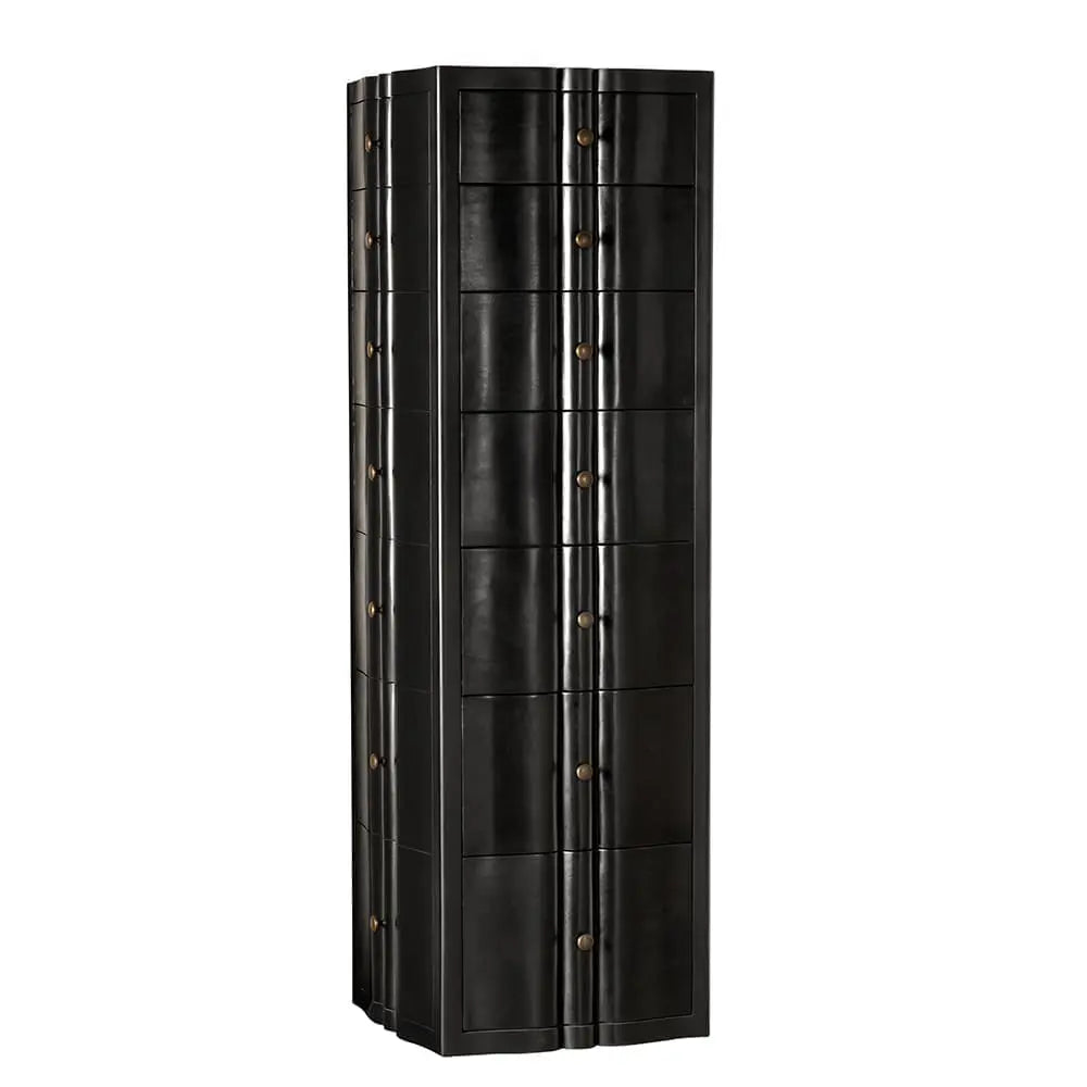 Monolith Four Sided Tower Chest-Noir Furniture-Blue Hand Home