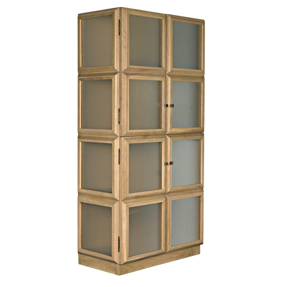 Collins Hutch, White Oak-Noir Furniture-Blue Hand Home