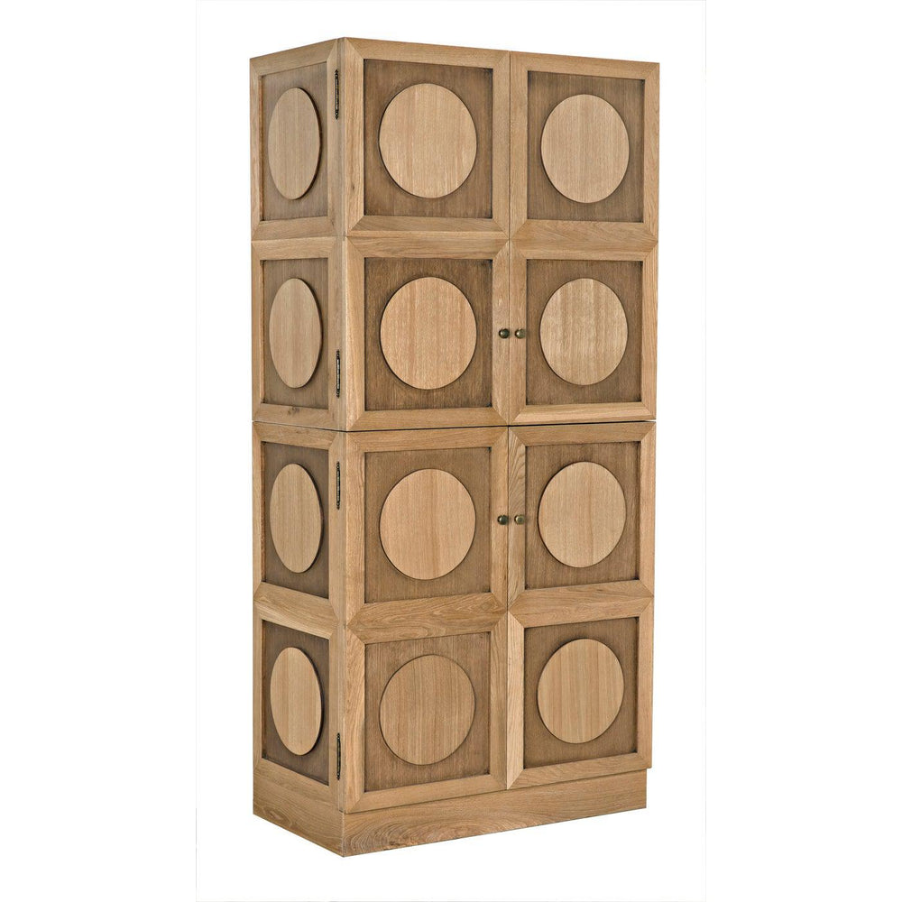 Wellington Hutch, White Oak-Noir Furniture-Blue Hand Home