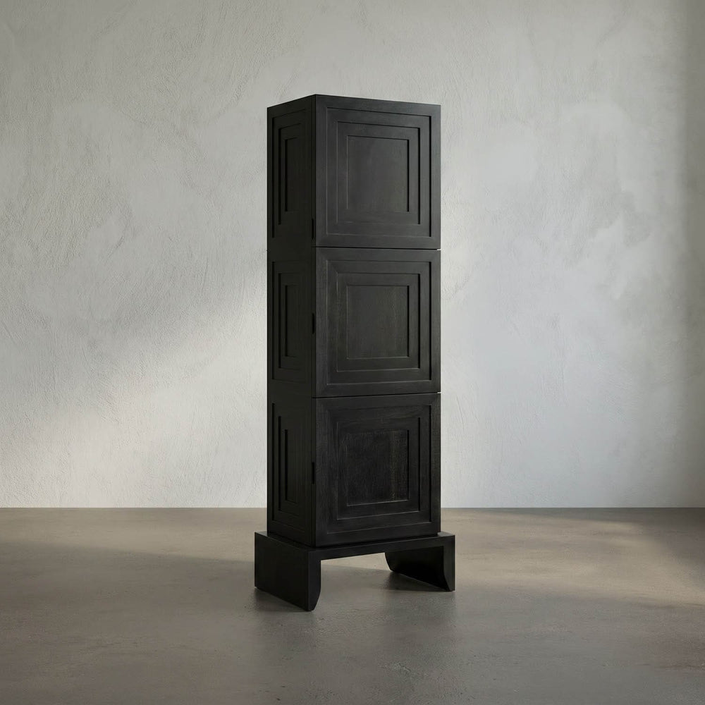 Etruscan Tower Cabinet - Noir Trading Inc.-Noir Furniture-Blue Hand Home