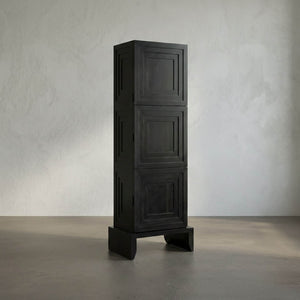 Etruscan Tower Cabinet - Noir Trading Inc.-Noir Furniture-Blue Hand Home
