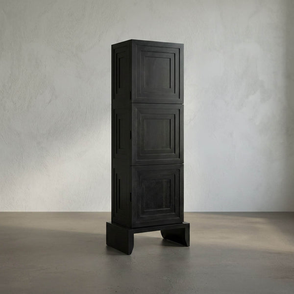 Etruscan Tower Cabinet - Noir Trading Inc.-Noir Furniture-Blue Hand Home
