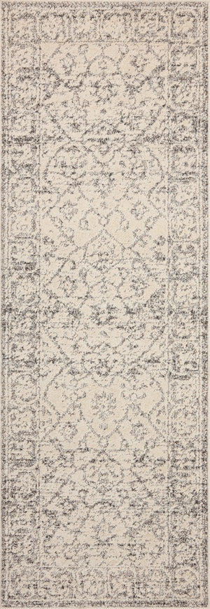 Magnolia Home by Joanna Gaines x Loloi Gigi Rug - Ivory / Stone-Blue Hand Home