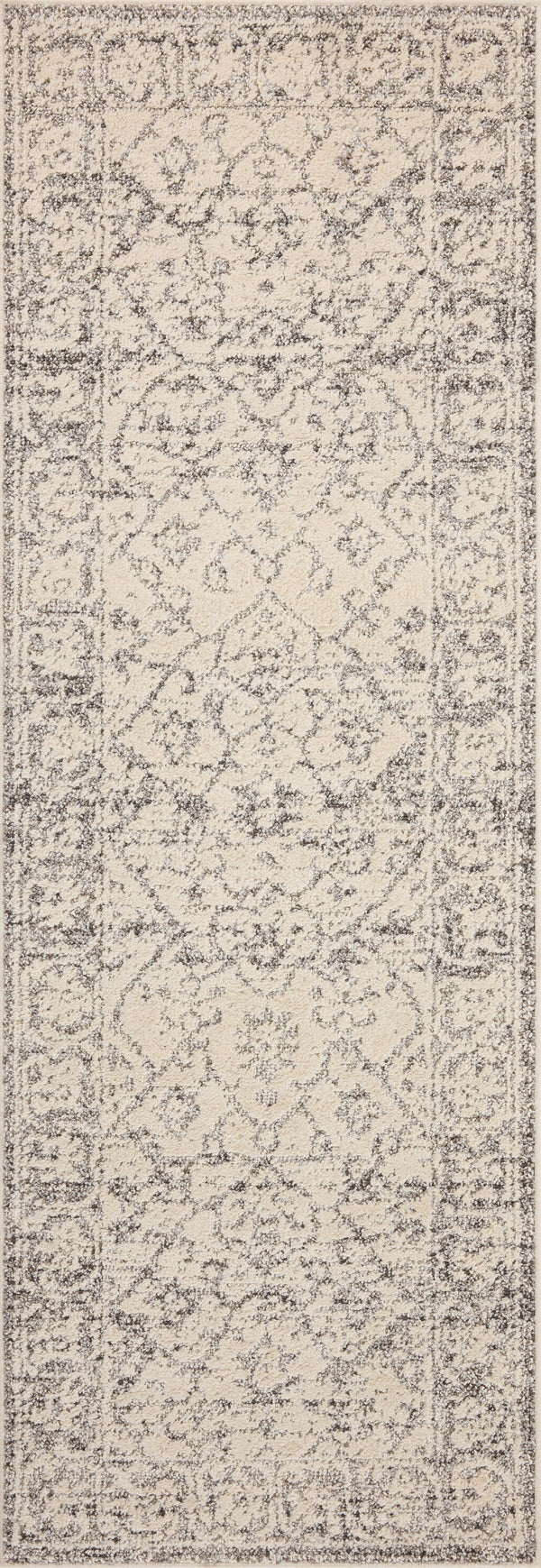 Magnolia Home by Joanna Gaines x Loloi Gigi Rug - Ivory / Stone-Blue Hand Home