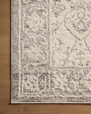 Magnolia Home by Joanna Gaines x Loloi Gigi Rug - Ivory / Stone-Blue Hand Home