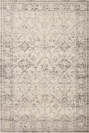 Magnolia Home by Joanna Gaines x Loloi Gigi Rug - Ivory / Stone-Blue Hand Home
