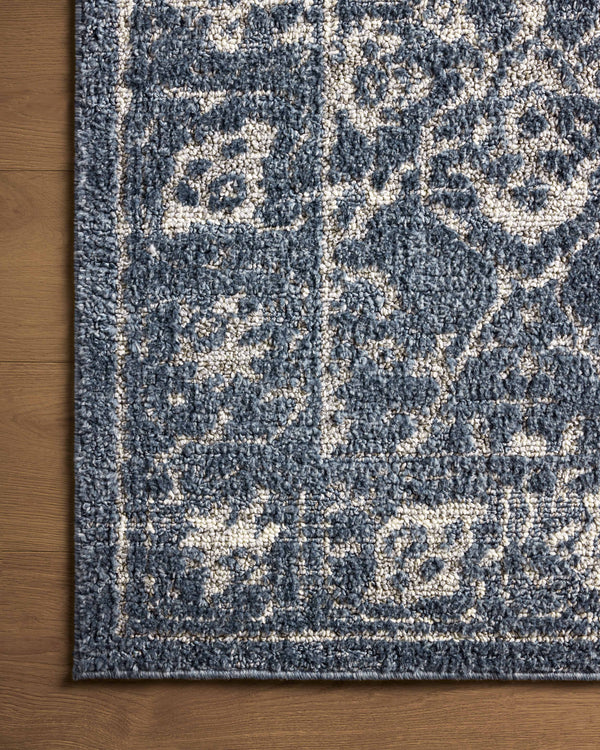 Magnolia Home by Joanna Gaines x Loloi Gigi Rug - Navy / Stone-Blue Hand Home