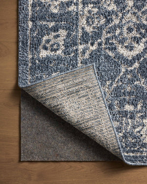 Magnolia Home by Joanna Gaines x Loloi Gigi Rug - Navy / Stone-Blue Hand Home