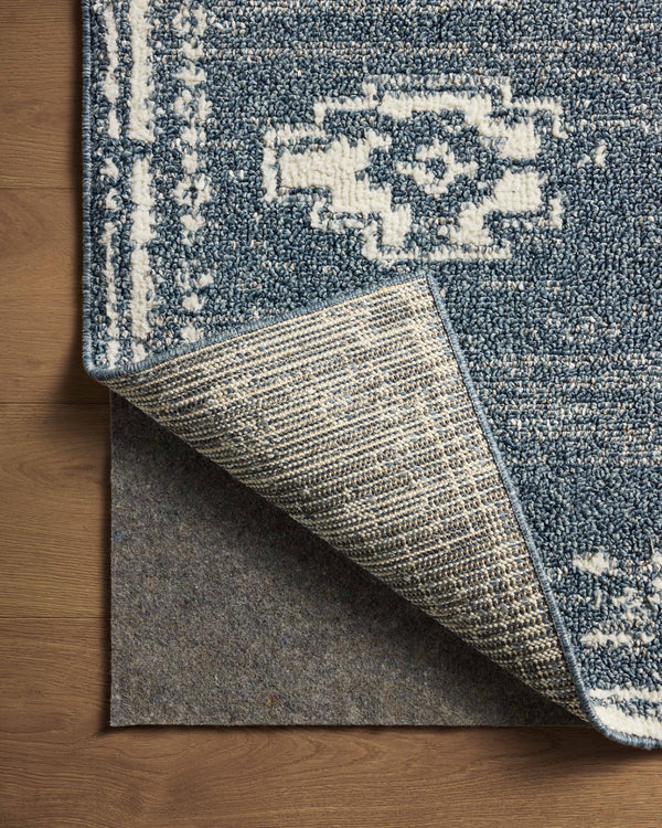 Magnolia Home by Joanna Gaines x Loloi Gigi Rug - Denim / Ivory-Blue Hand Home