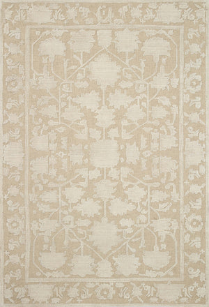 Magnolia Home by Joanna Gaines x Loloi Gloria Rug - Natural / Ivory-Blue Hand Home