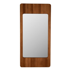 Franklin Mirror, C, Dark Walnut-Blue Hand Home