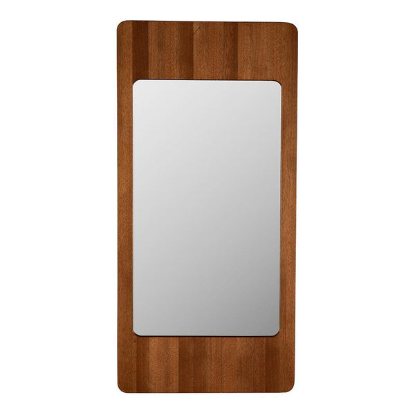 Franklin Mirror, C, Dark Walnut-Blue Hand Home