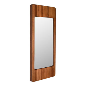 Franklin Mirror, C, Dark Walnut-Blue Hand Home