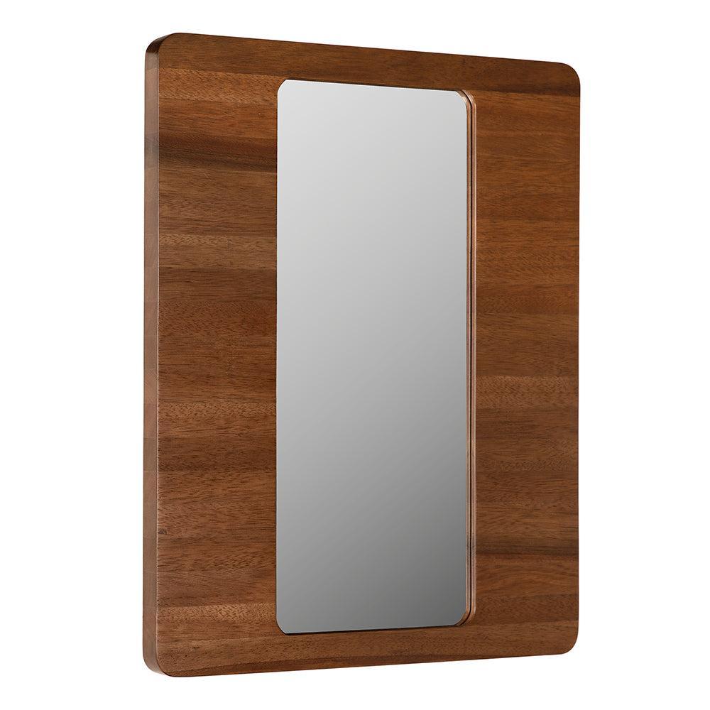 Franklin Mirror, A, Dark Walnut-Blue Hand Home