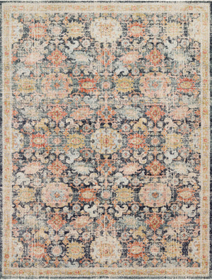 Magnolia Home by Joanna Gaines x Loloi Graham Rug - Blue / Multi-Blue Hand Home
