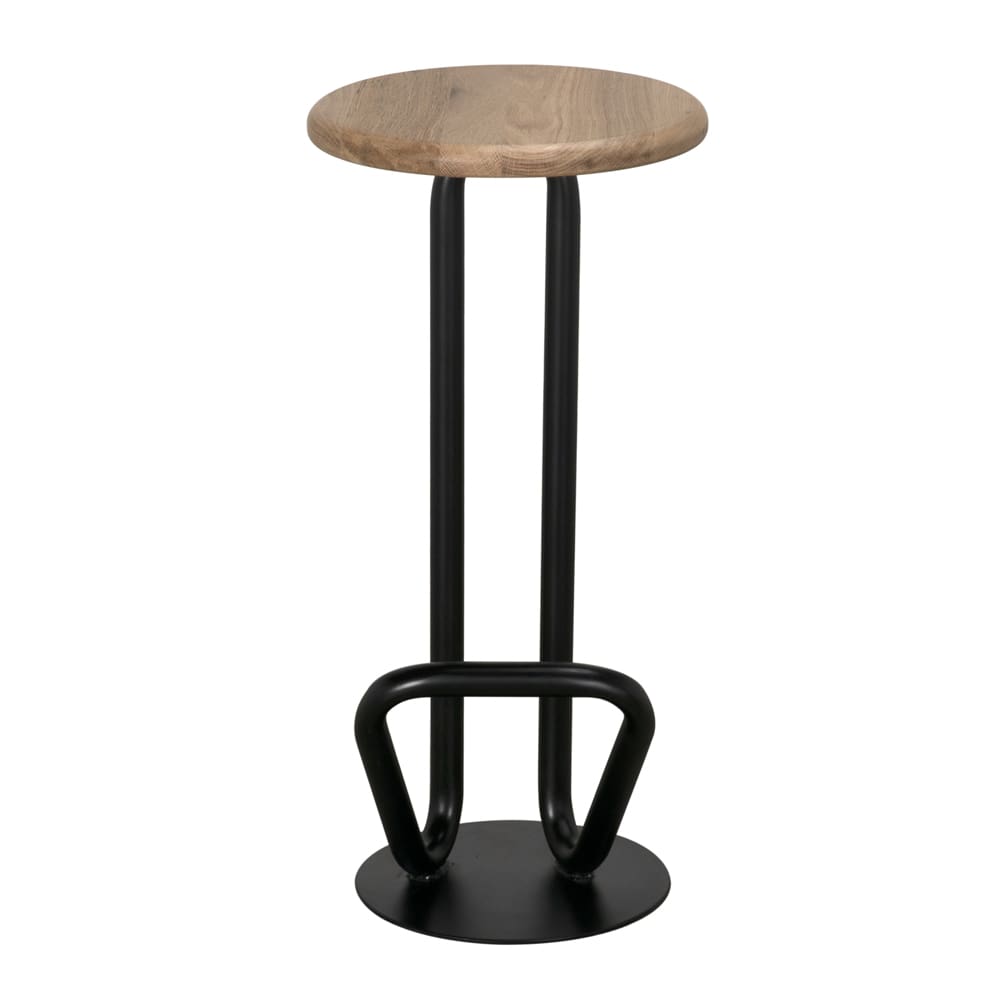 Hook Bar Stool-Blue Hand Home