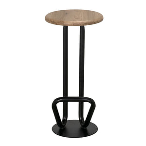 Hook Bar Stool-Blue Hand Home