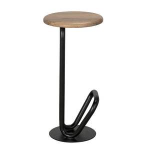 Hook Bar Stool-Blue Hand Home