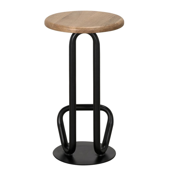 Hook Counter Stool-Blue Hand Home