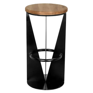 Nagoya Stool, Bar Height-Blue Hand Home