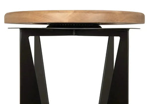 Nagoya Stool, Bar Height-Blue Hand Home