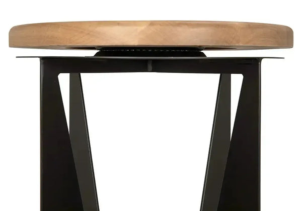 Nagoya Stool, Bar Height-Blue Hand Home
