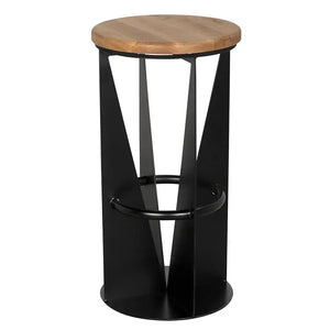 Nagoya Stool, Bar Height-Blue Hand Home