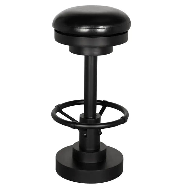 Brisbane Bar Stool, Swivel-Blue Hand Home