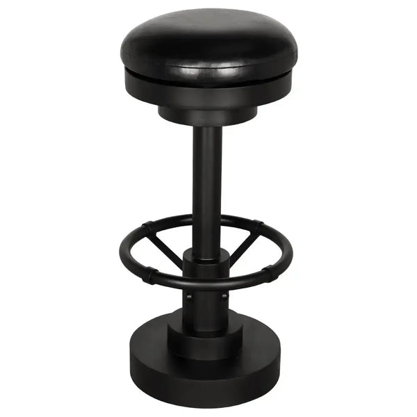 Brisbane Bar Stool, Swivel-Blue Hand Home
