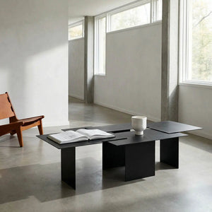 Delphi Coffee Table-Noir Furniture-Blue Hand Home